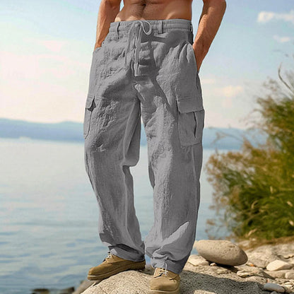 MONVIEL™ | Men's Lightweight Summer Cargo Trousers