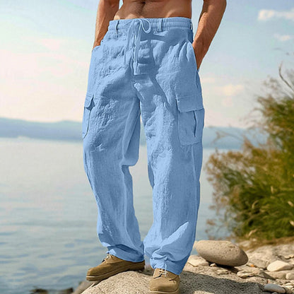 MONVIEL™ | Men's Lightweight Summer Cargo Trousers