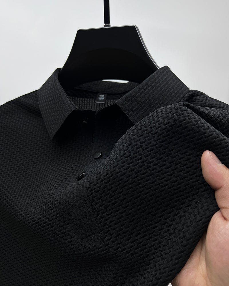 MONVIEL™ | Breathable Textured Knit Polo