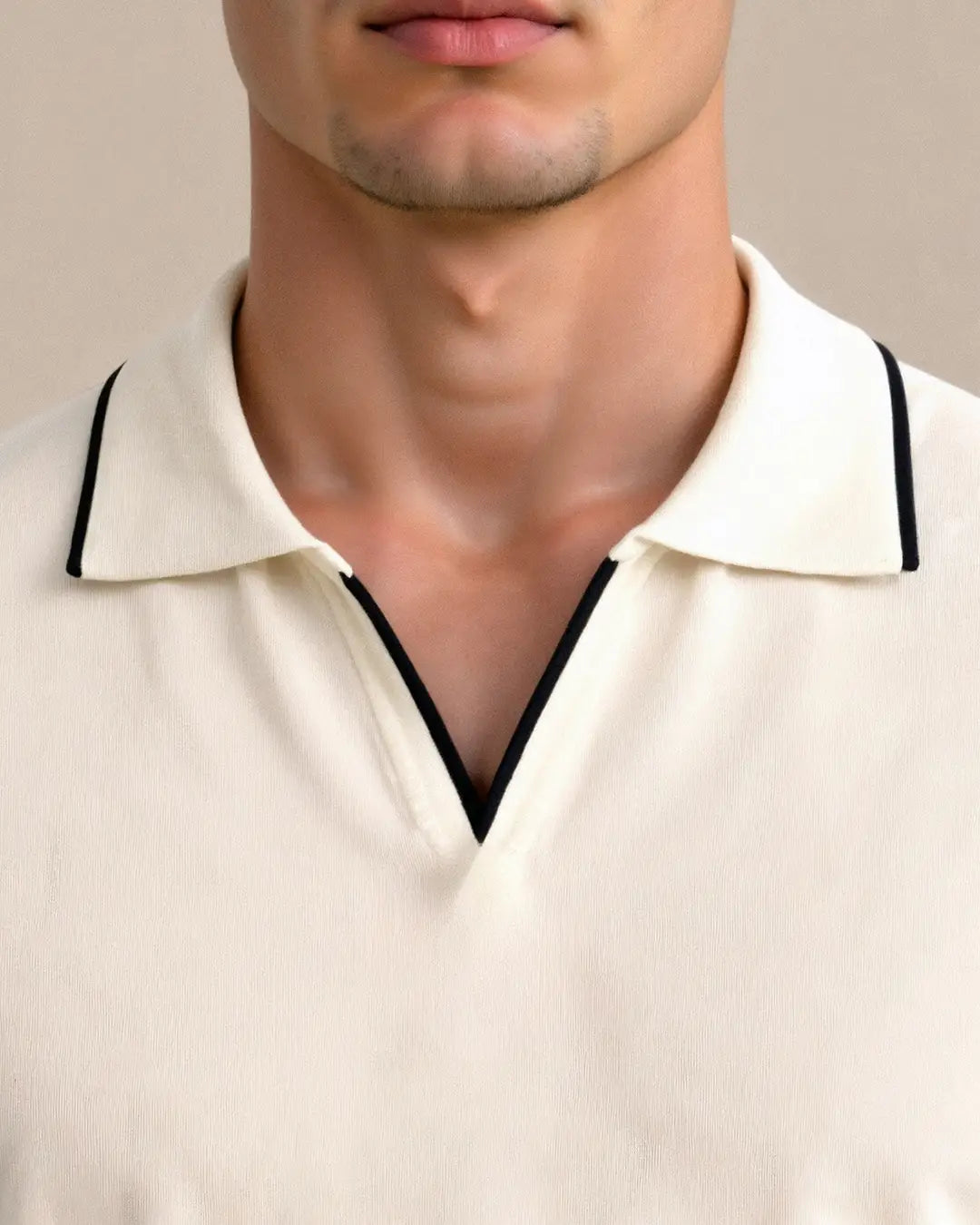 MONVIEL™ | Contrast-Piped Stitched  Polo