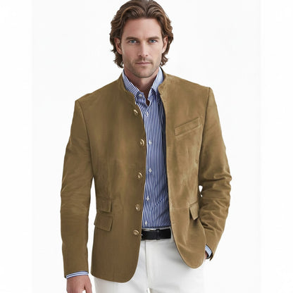 MANSSINO™ | Suede-Effect Blazer