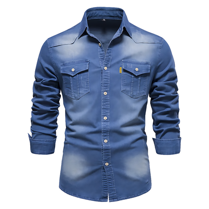 LAURENT MONACO | CHEMISE EN DENIM SLIM
