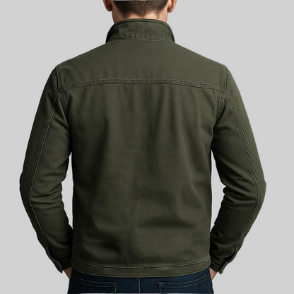 MANSSINO™ | Vintage Wash Zip Jacket