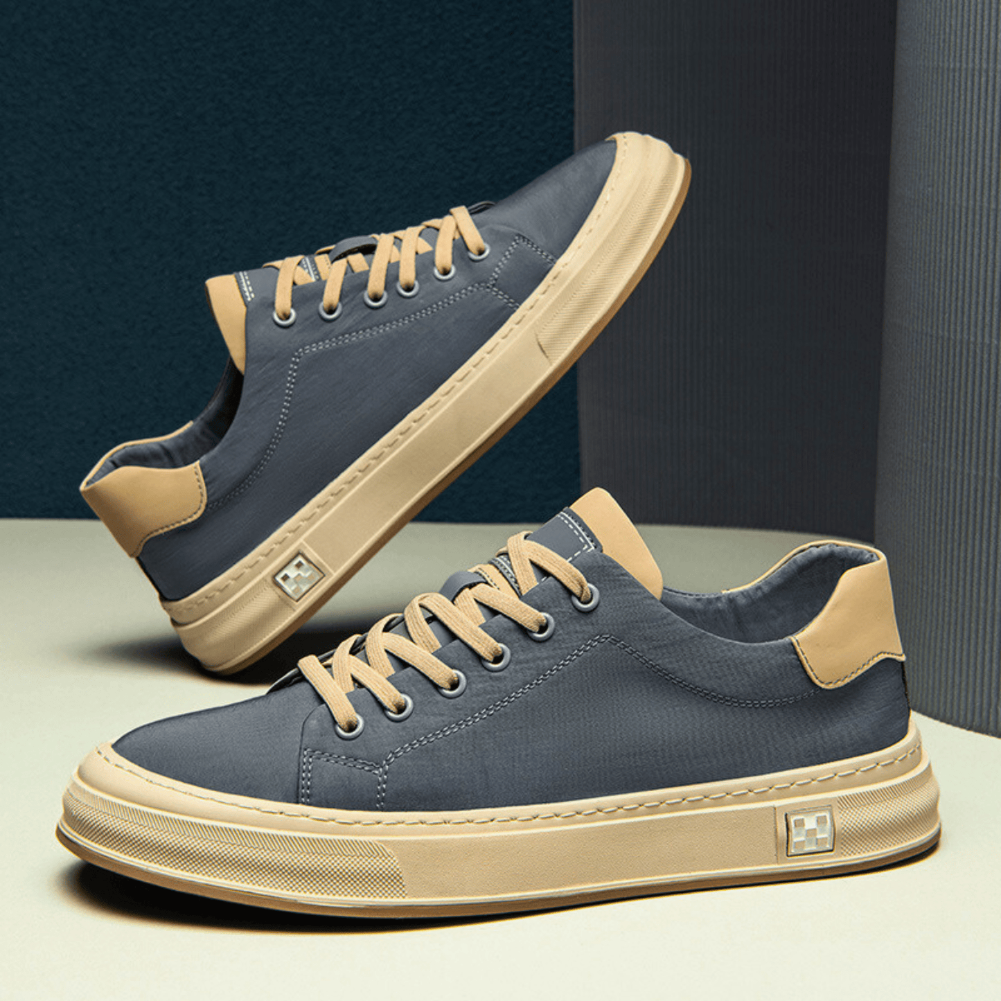 MONVIEL | MENS CANVAS TRAINERS