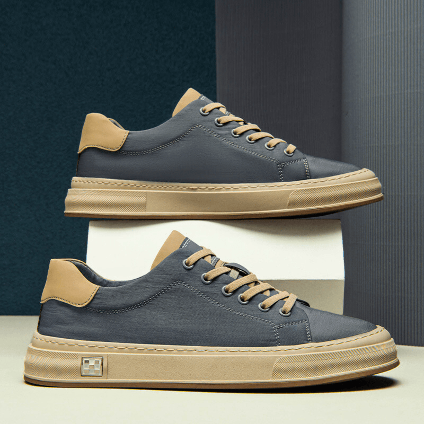 MONVIEL | MENS CANVAS TRAINERS