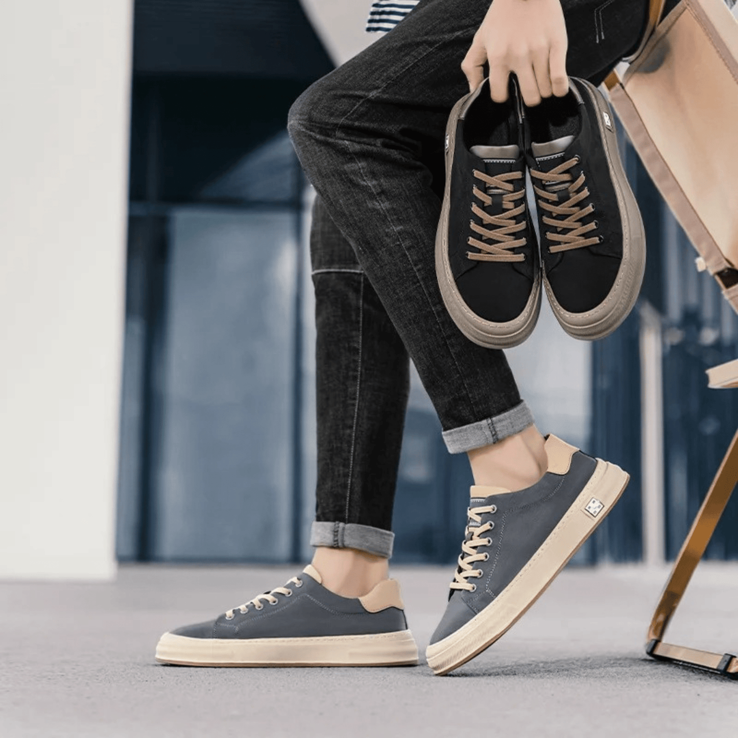 MANSSINO™ | Casual Canvas Low-Top Sneaker