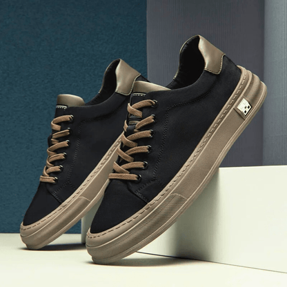 MONVIEL™ | Men's Canvas Low-Top Trainers