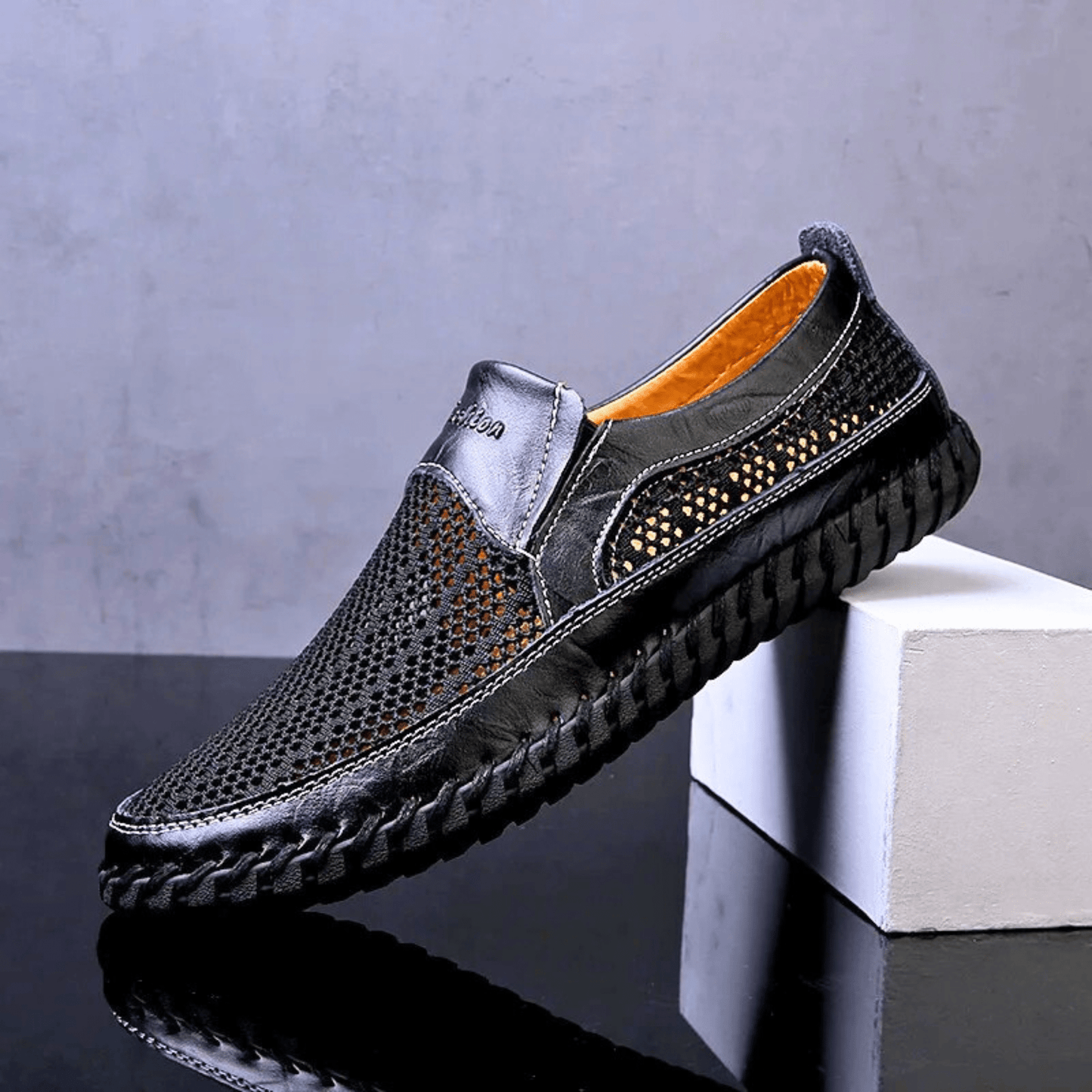 MANSSINO™ | Men's Textured Slip-On Leisure Shoe