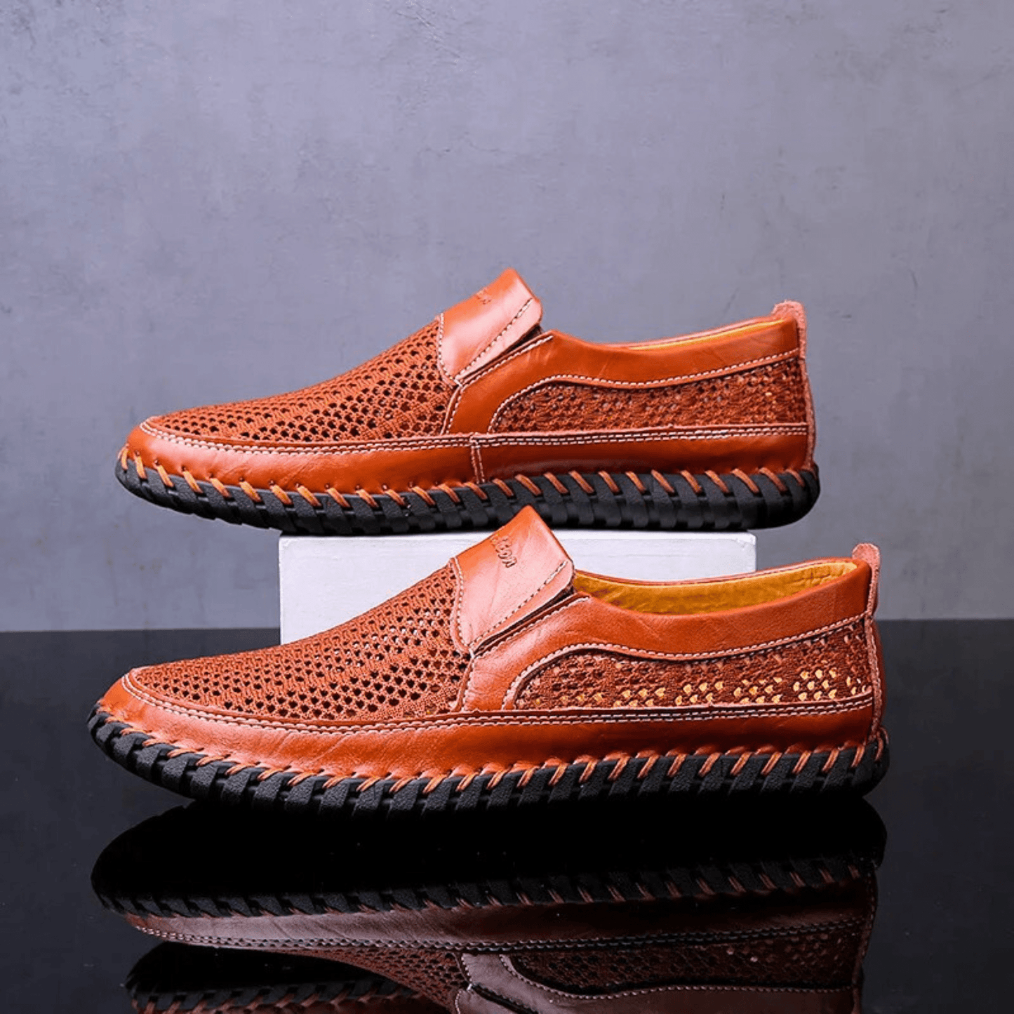 MANSSINO™ | Men's Textured Slip-On Leisure Shoe
