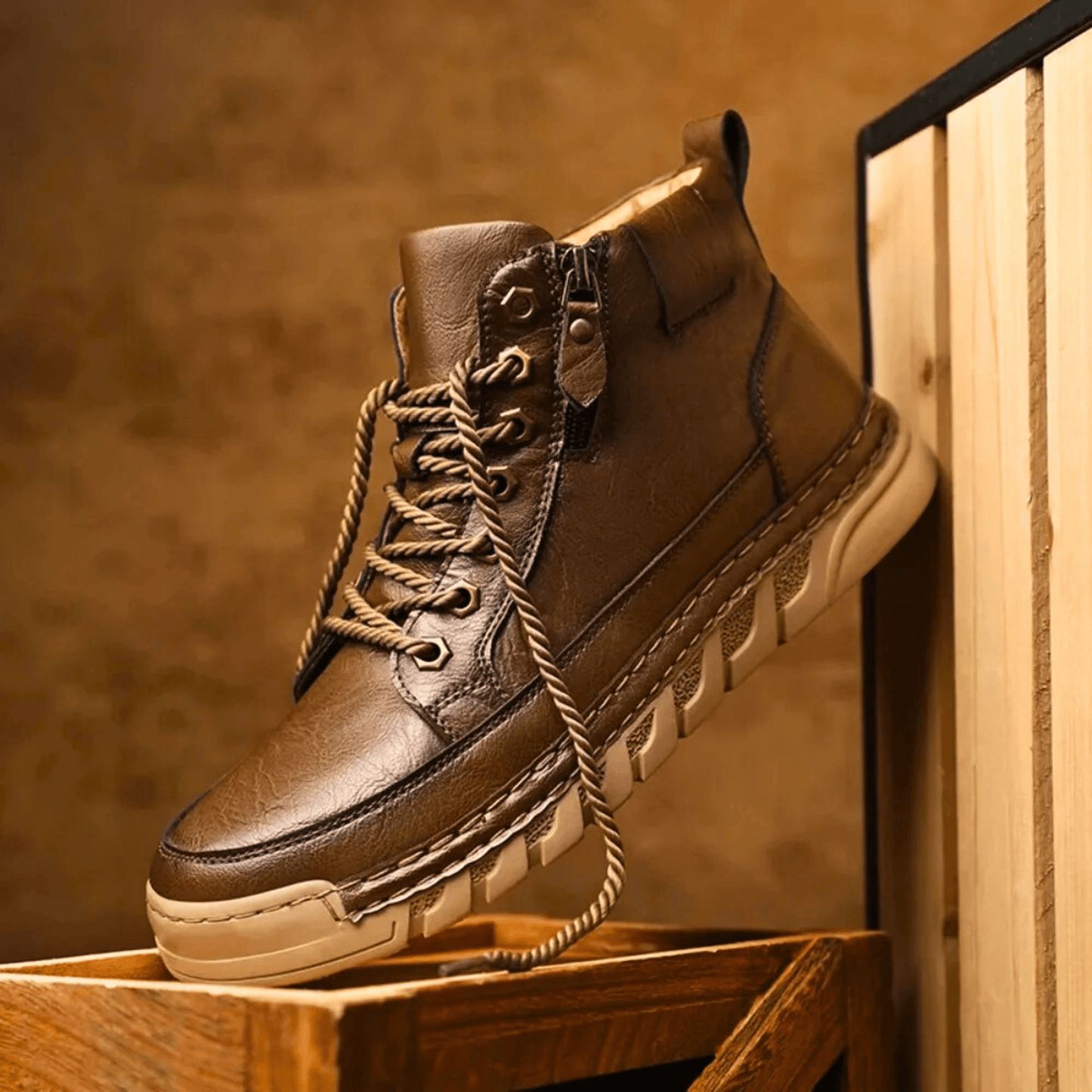 MONVIEL | MENS LEATHER BOOTS