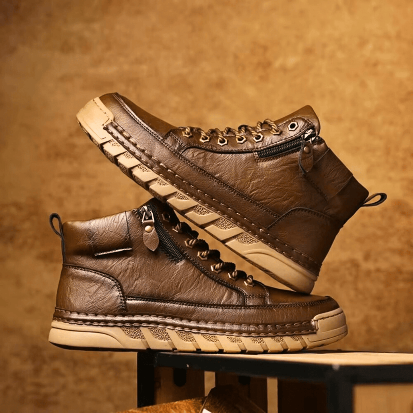 MONVIEL | MENS LEATHER BOOTS