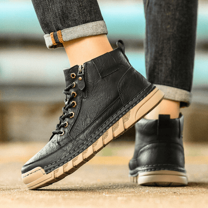 MONVIEL | MENS LEATHER BOOTS