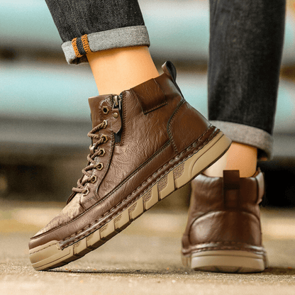 MONVIEL | MENS LEATHER BOOTS
