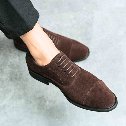 MANSSINO™ | Men's Suede Lace-Up Derby
