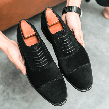 MANSSINO™ | Men's Suede Lace-Up Derby