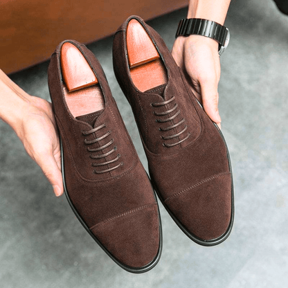 MANSSINO™ | Men's Suede Lace-Up Derby