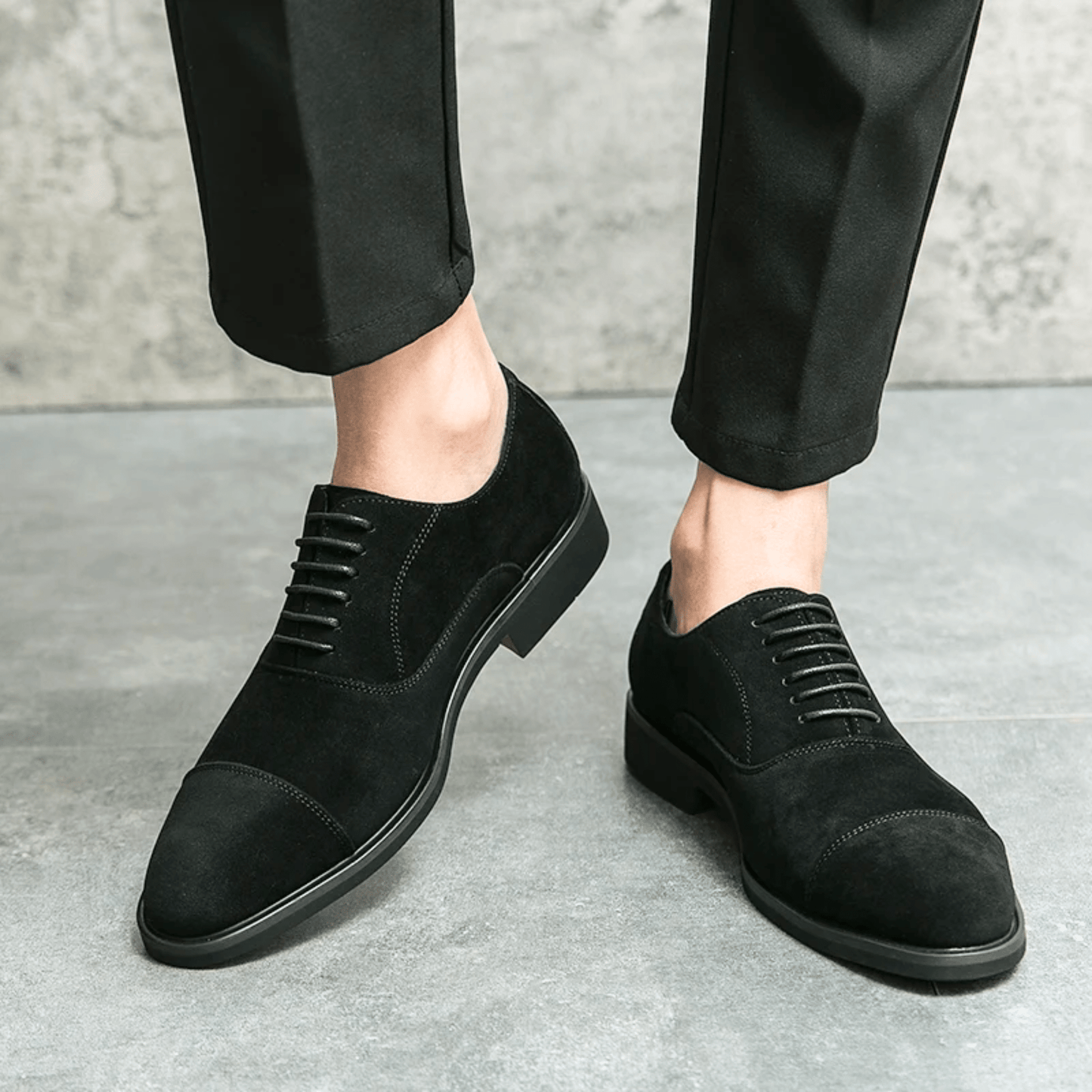 MANSSINO™ | Men's Suede Lace-Up Derby