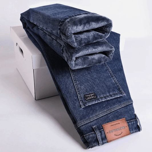 LAURENT MONACO | PANTALON EN DENIM THERMIQUE