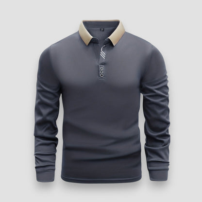 MONVIEL™ | Year-Round Long Sleeve Polo