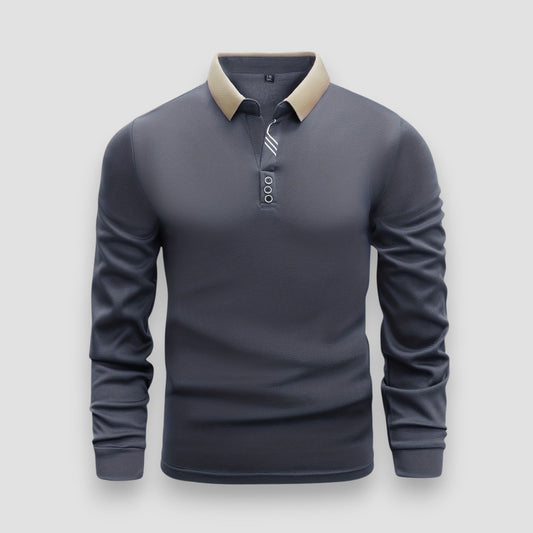 MONVIEL™ | Year-Round Long Sleeve Polo