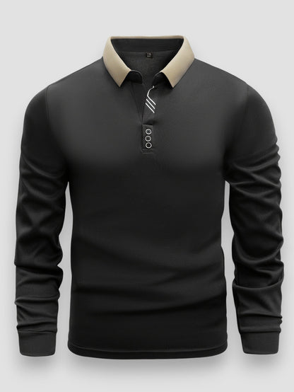 MONVIEL™ | Year-Round Long Sleeve Polo