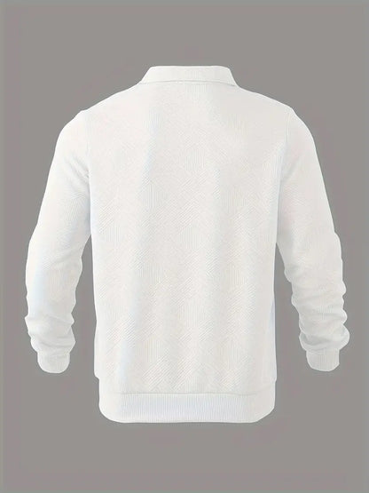 MANSSINO™ | Men's Geometric Pattern Knit Pullover