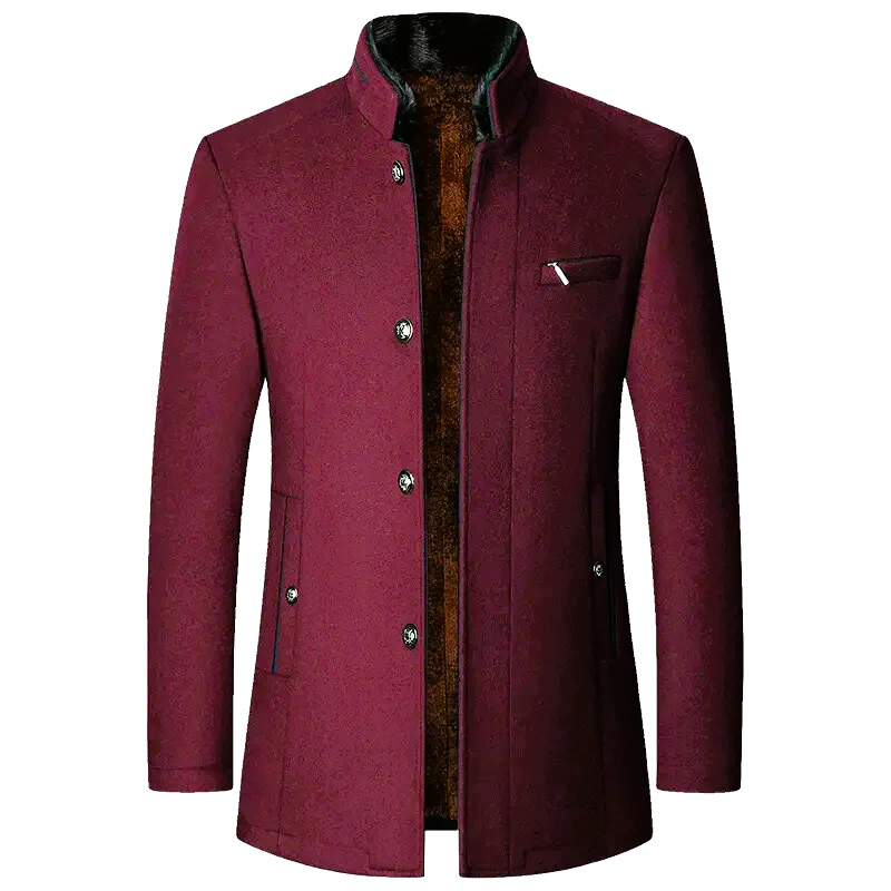 LAURENT MONACO | MANTEAU EN MÉLANGE DE LAINE POUR HOMME