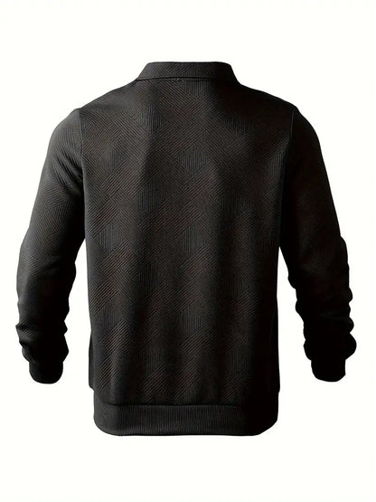 MANSSINO™ | Men's Geometric Pattern Knit Pullover